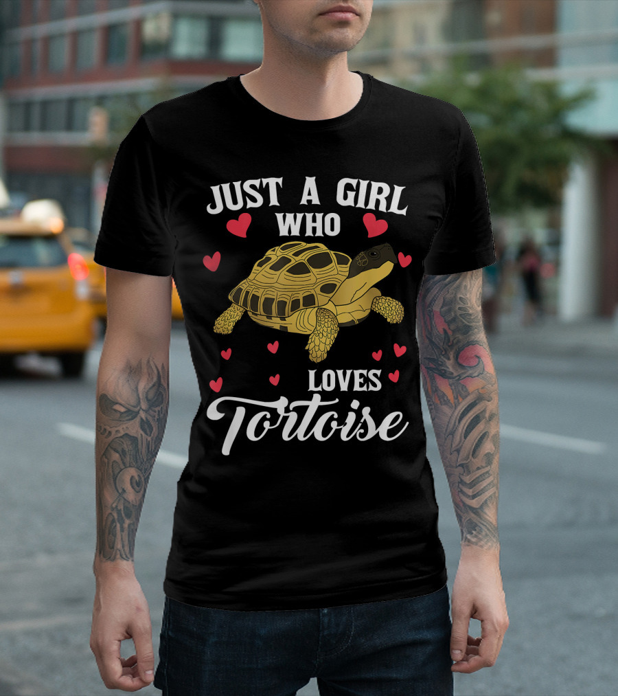 Just A Girl Who Loves Tortoise T-Shirt
