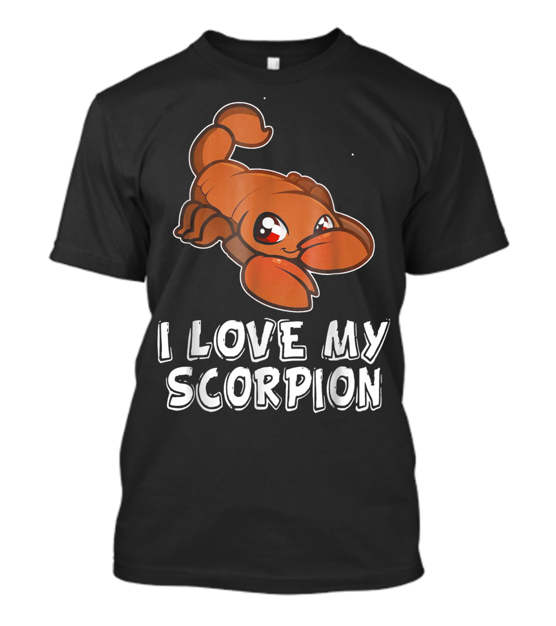 I Love My Scorpion Cute Cartoon T-Shirt