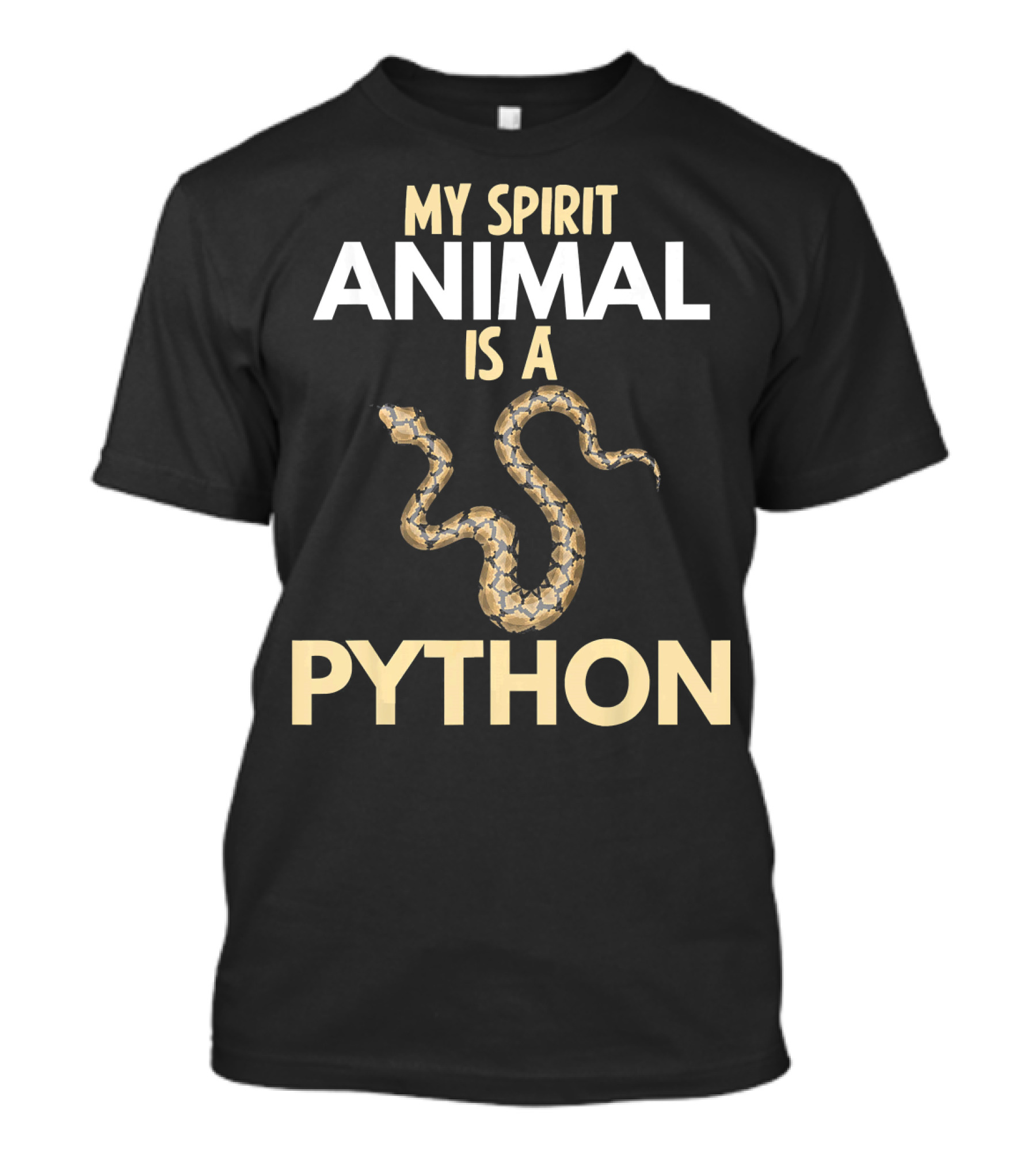 My Spirit Animal Is A Python Reptile Lover T-Shirt