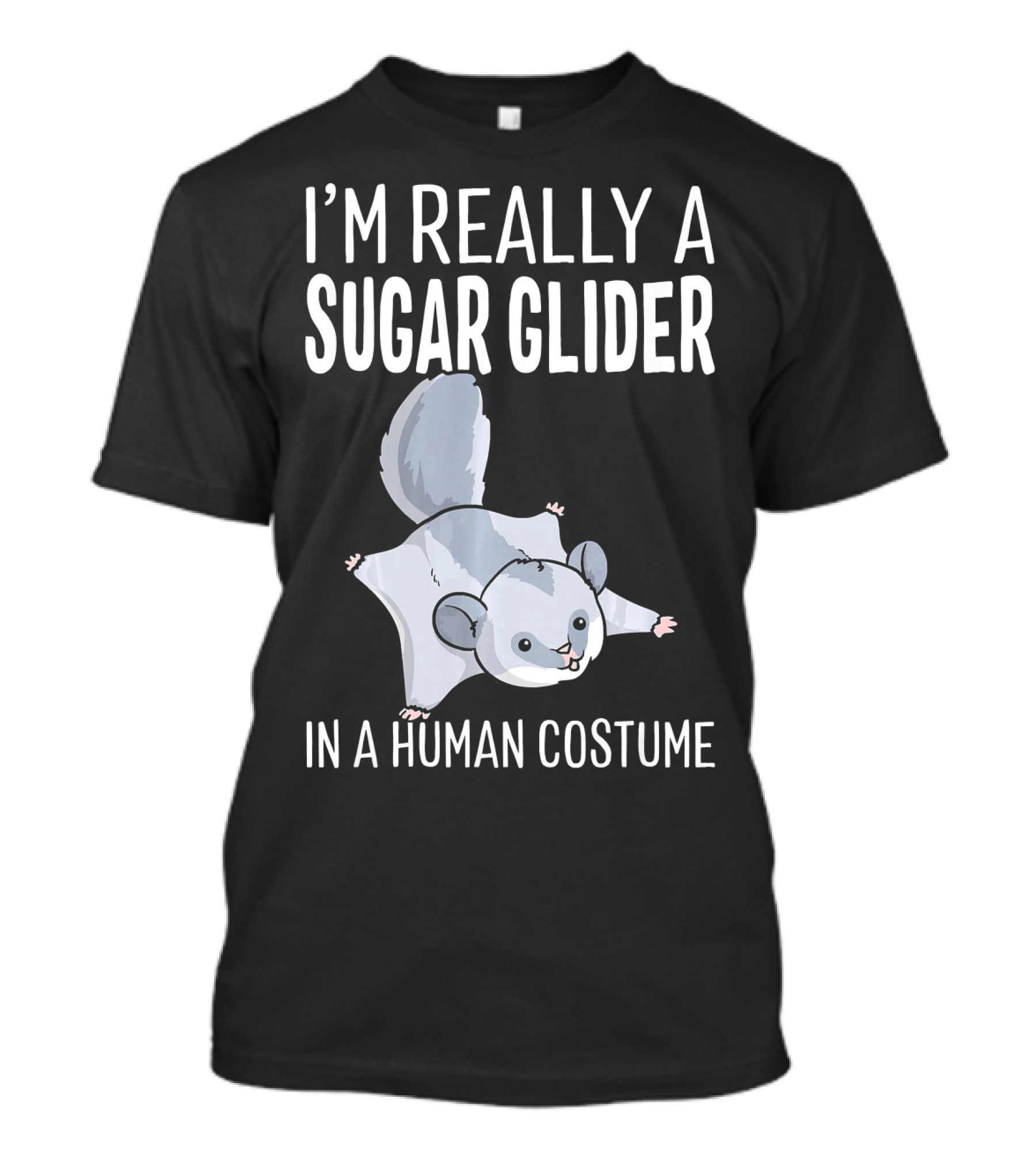 I'm Really A Sugar Glider In A Human Costume T-Shirt
