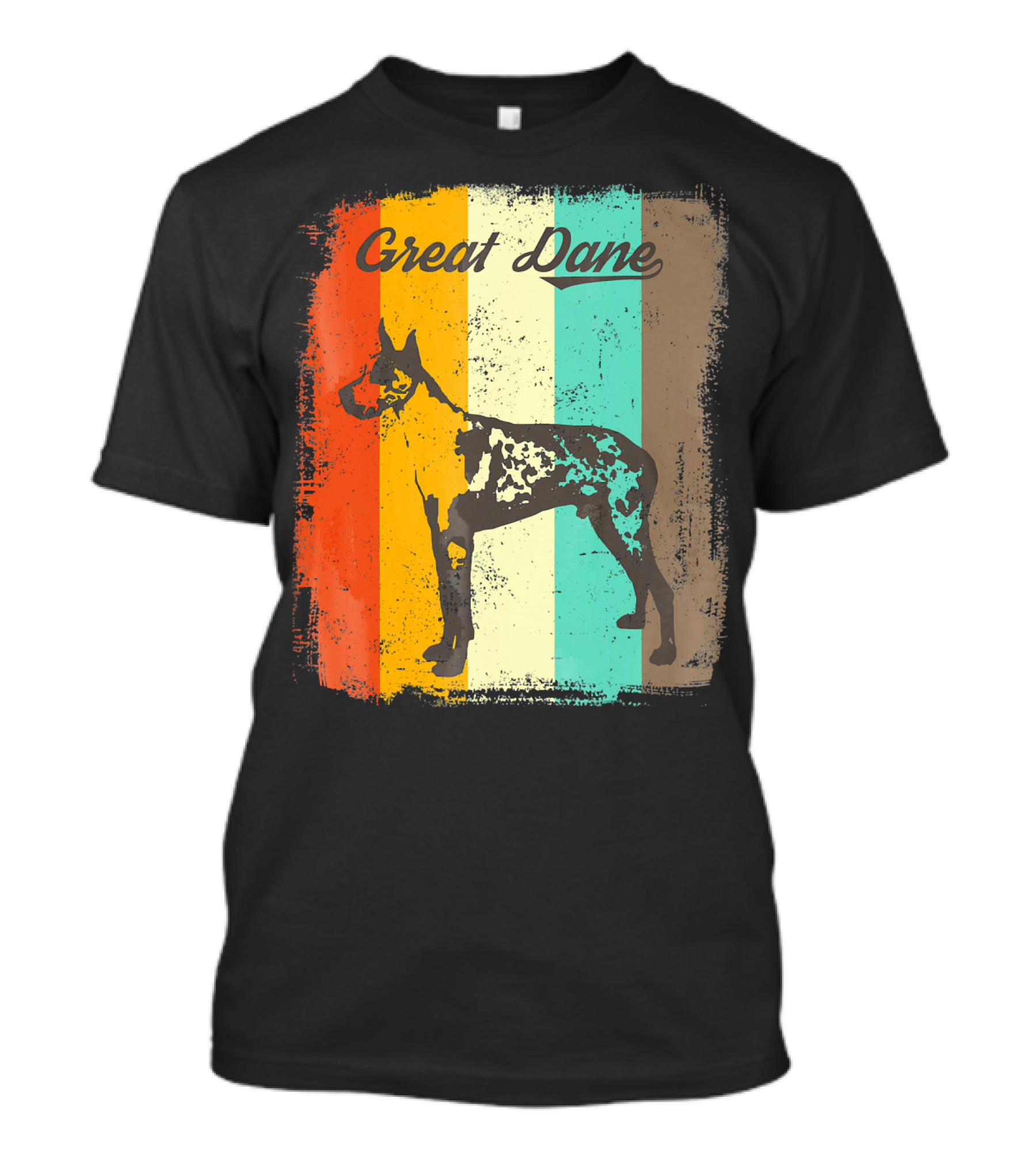 Great Dane Dog Retro T-Shirt
