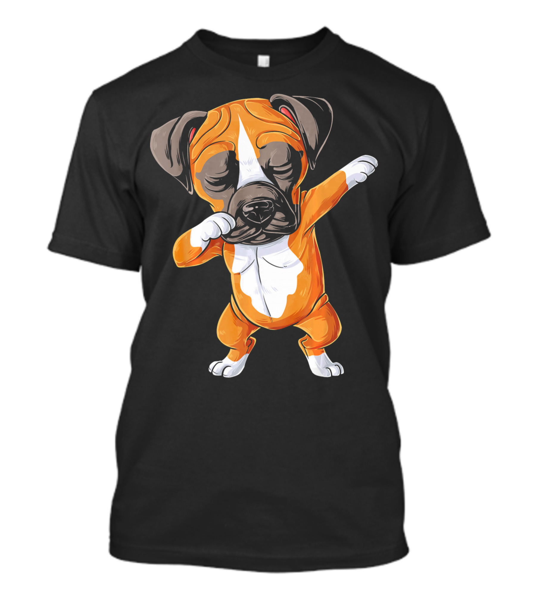 Dabbing Boxer Dog For Kids Boys Pupp Lovers T-Shirt