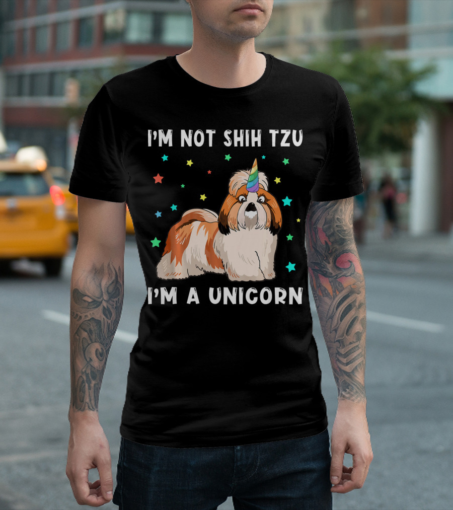 I'm Not Shih Tzu I'm A Unicorn T-Shirt