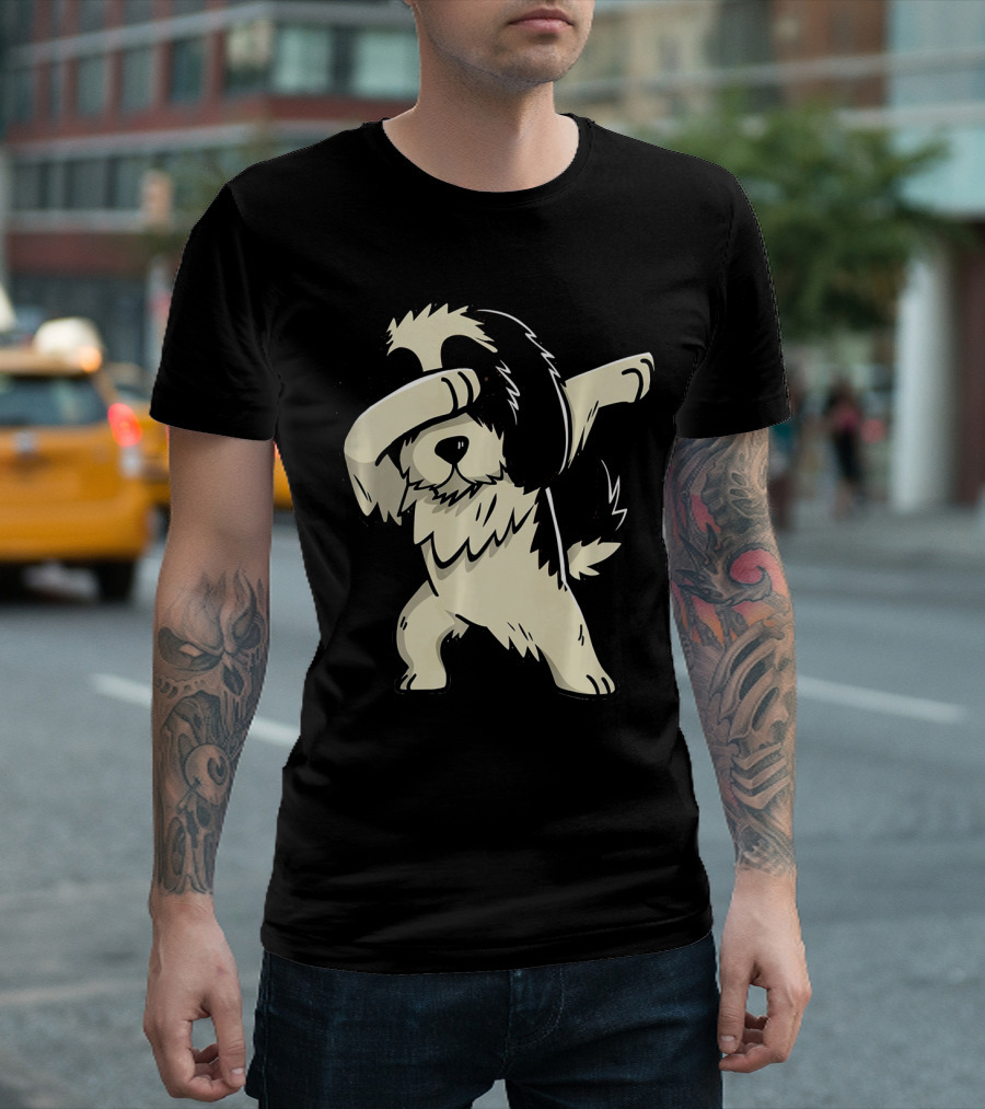 Funny Shih Tzu Dabbing Shih Tzu T-Shirt