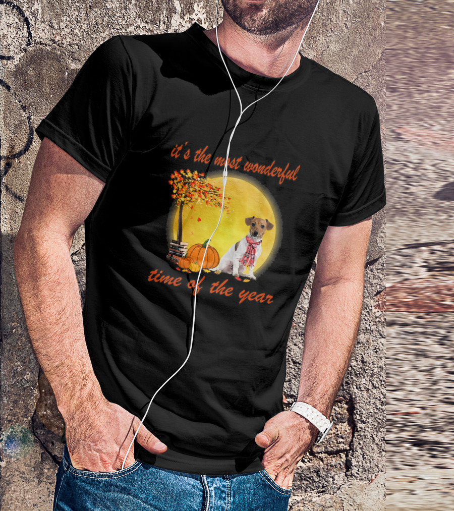 It's The Most Wonderful Time Of The Year Jack Russell Terrier Dog T-Shirt