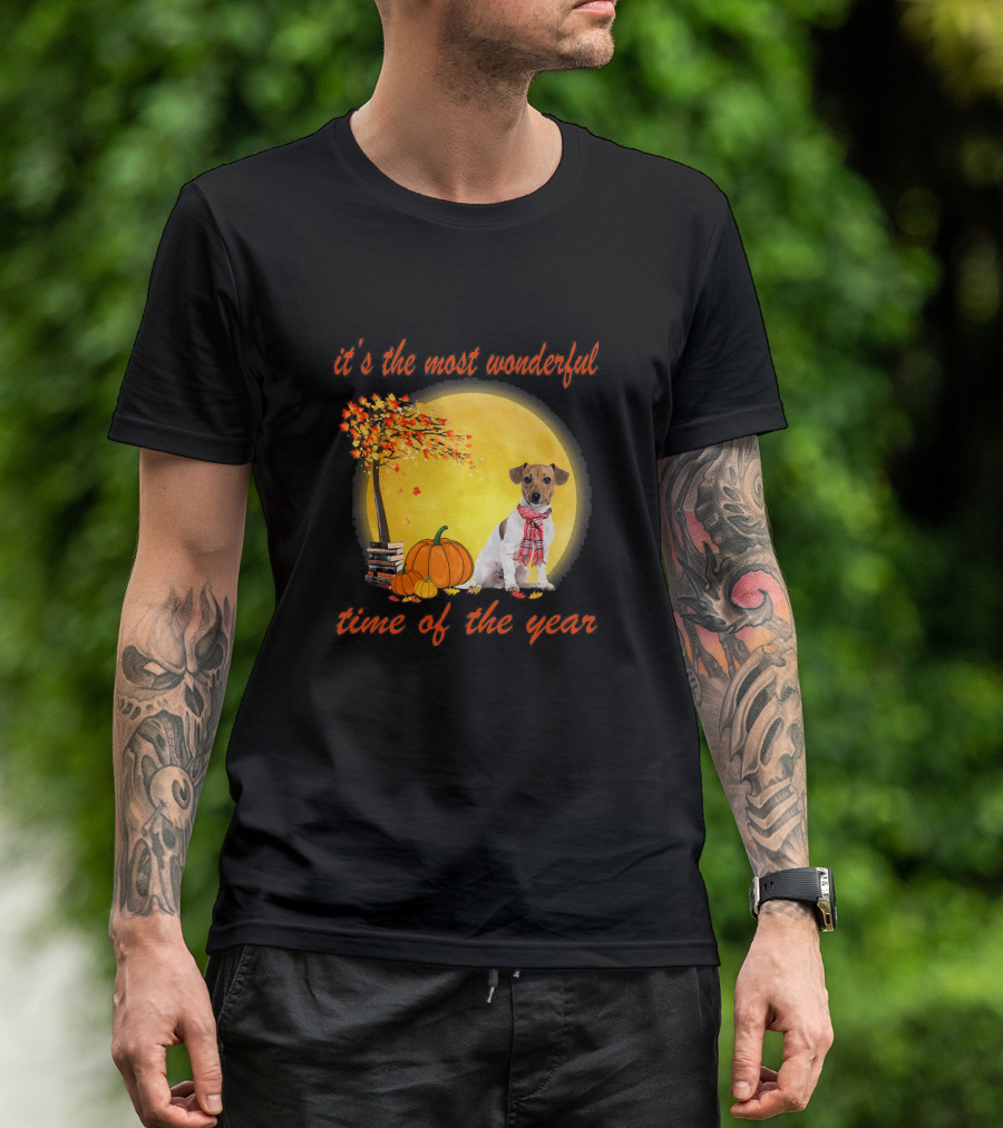 It's The Most Wonderful Time Of The Year Jack Russell Terrier Dog T-Shirt