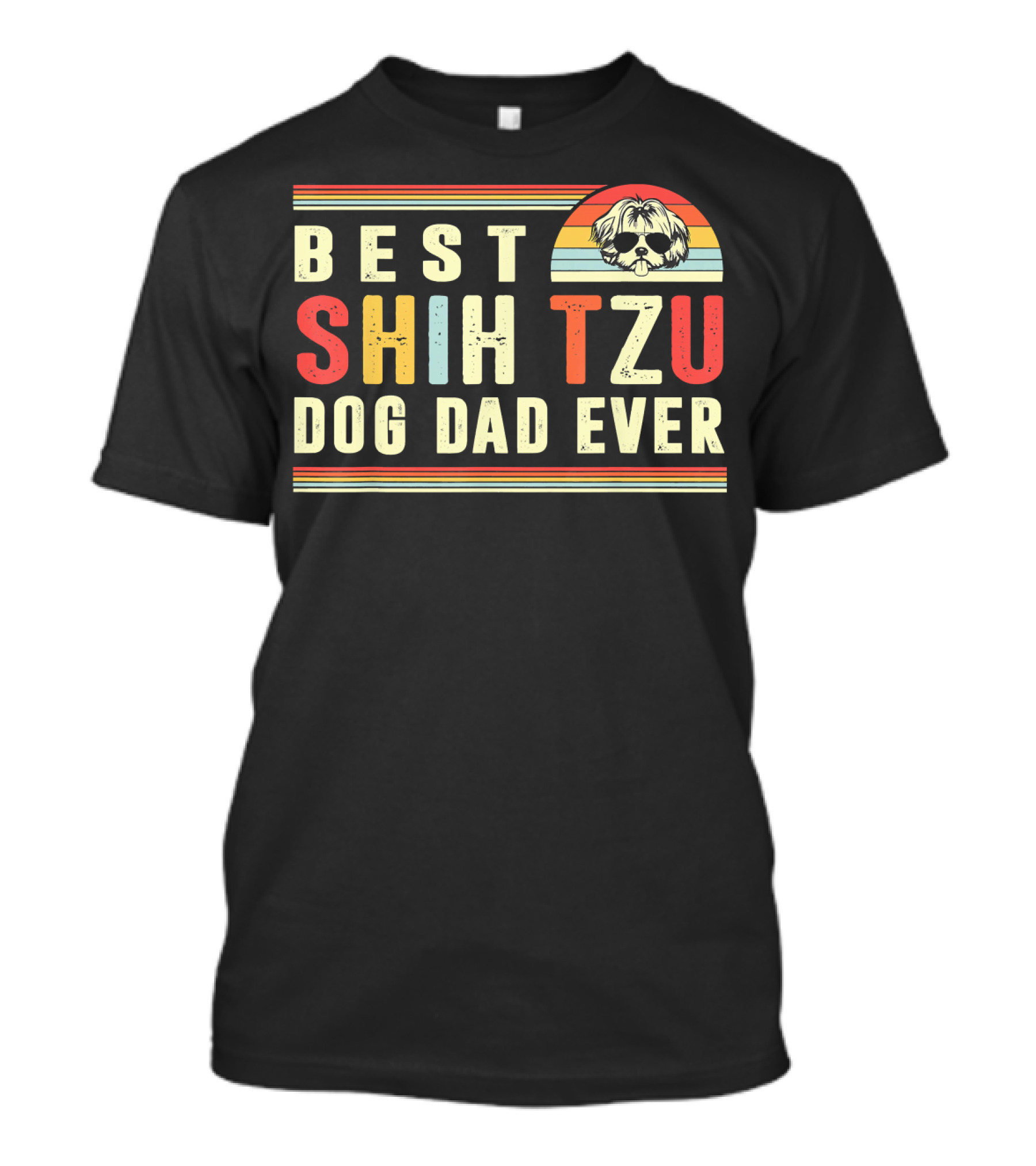 Best Shih Tzu Dog Dad Ever T-Shirt