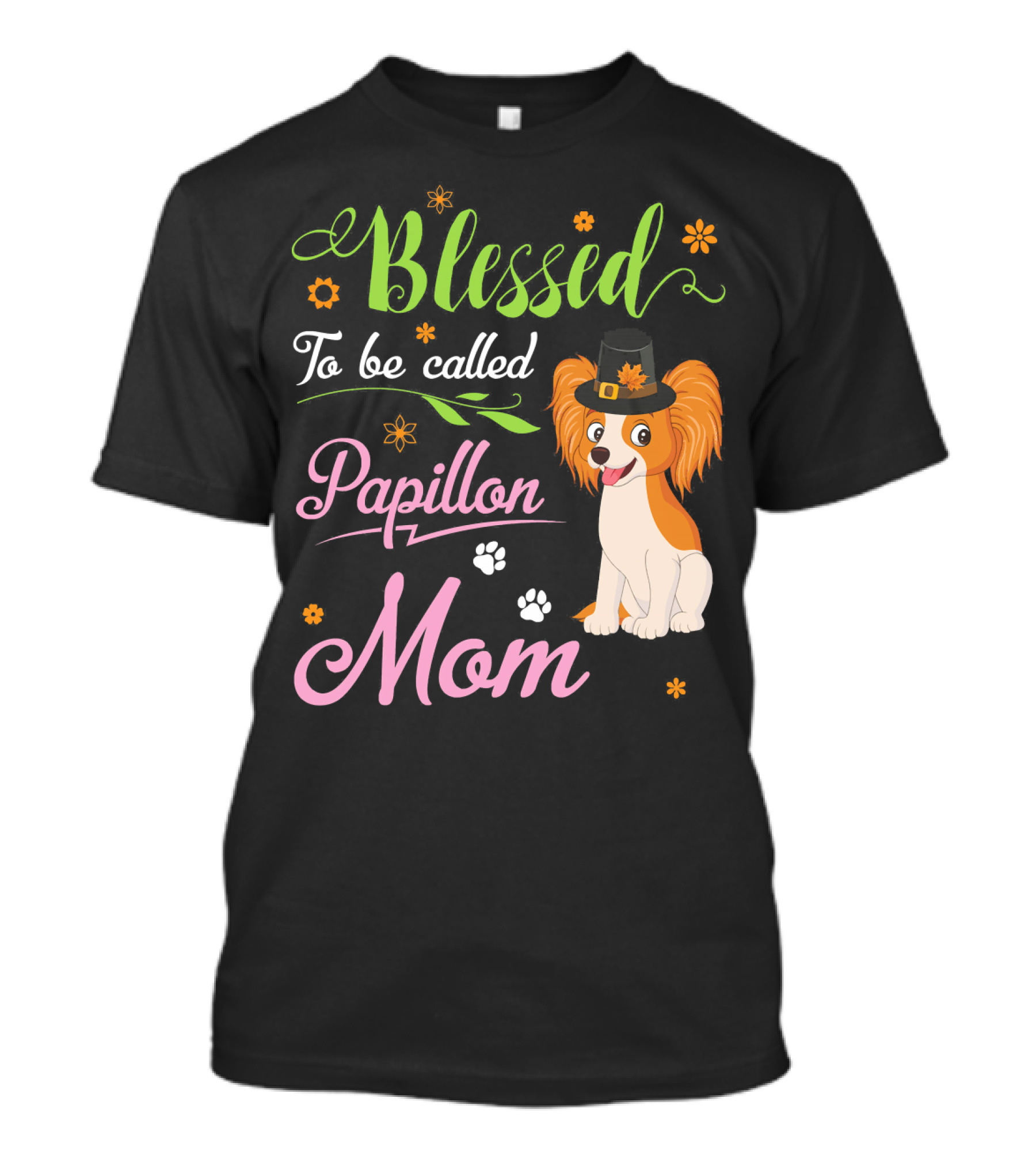 Blessed To Be Called Papillon Mom T-Shirt