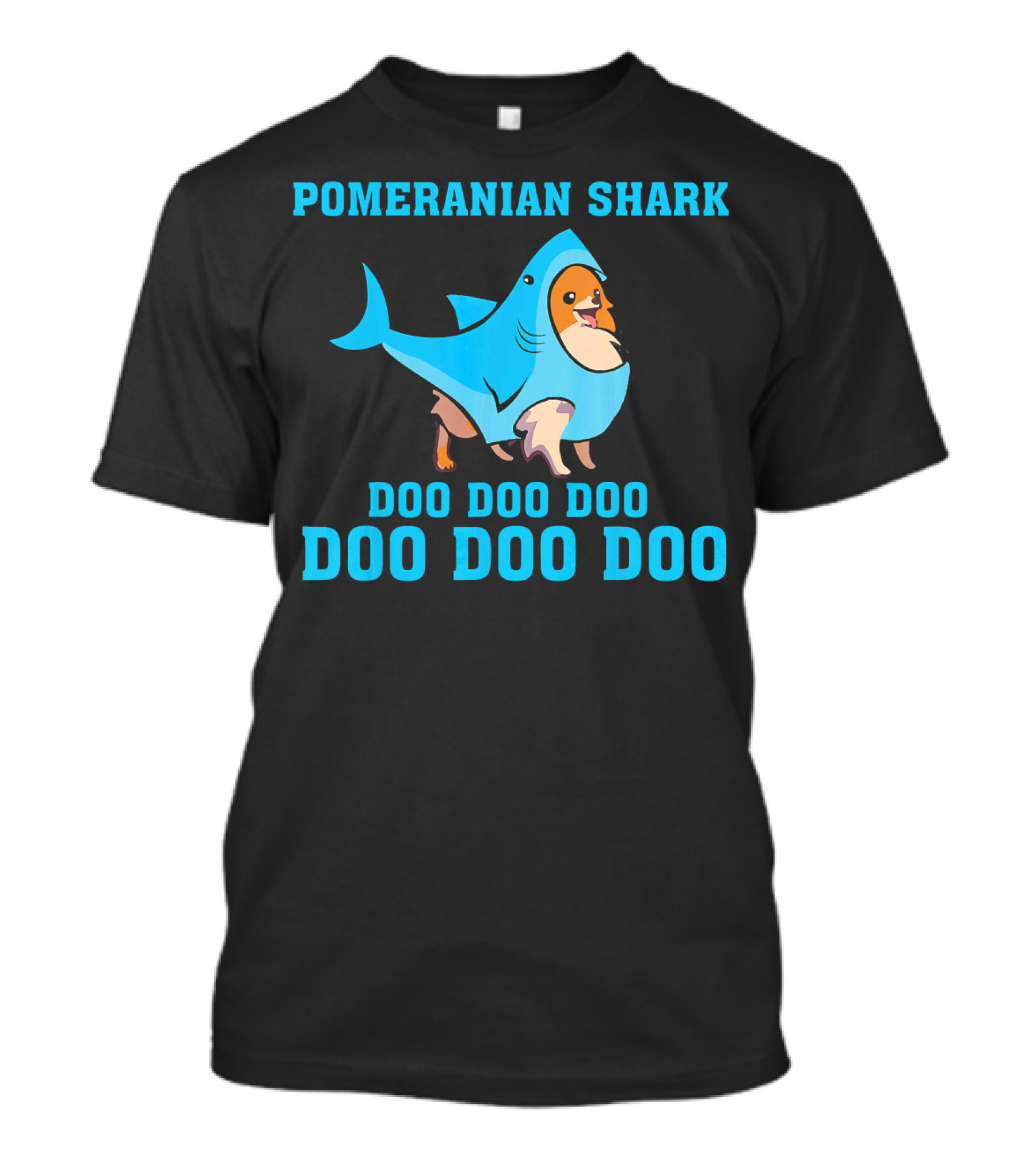 Pomeranian Shark Doo Doo Doo Doo Doo Doo T-Shirt