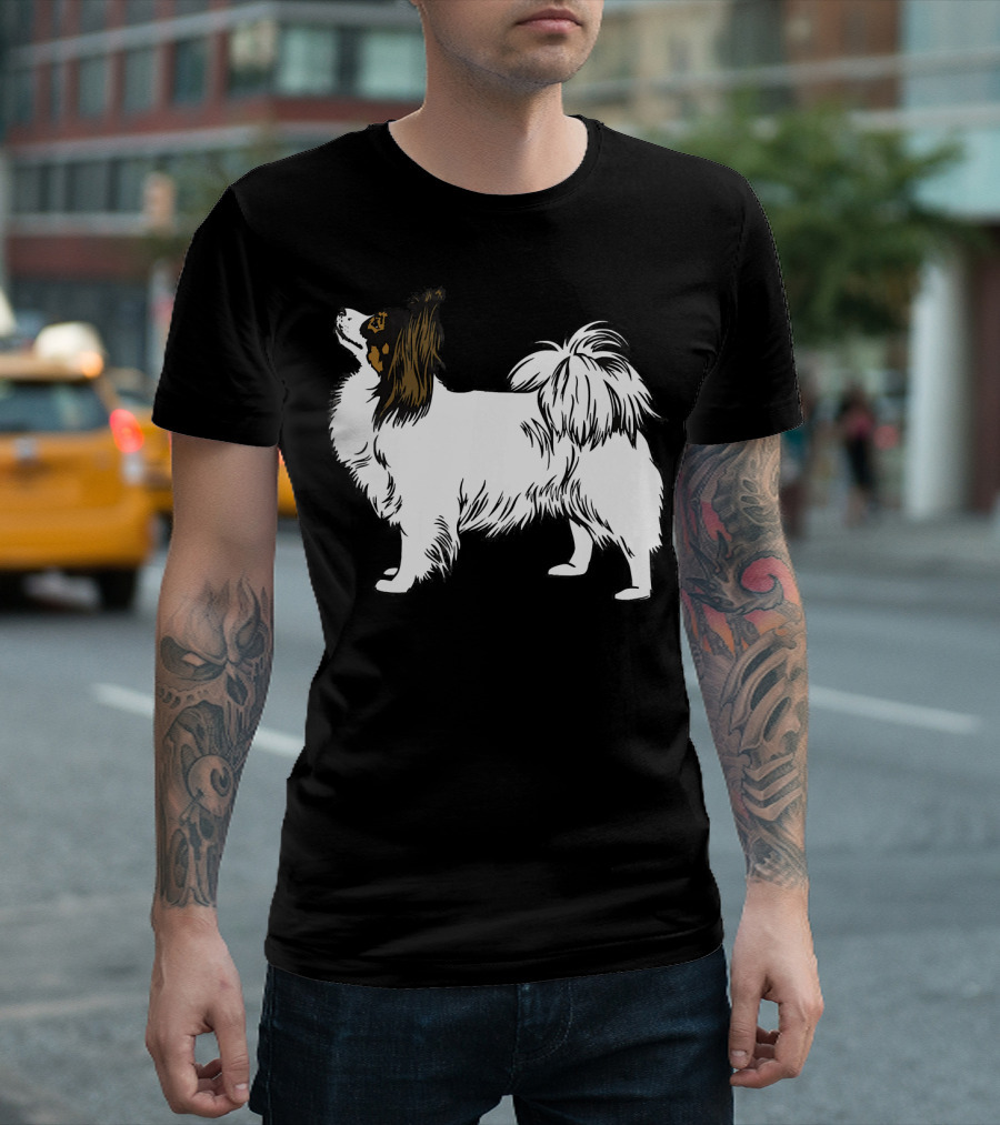 Papillon Dog Breed For Anim Enthusiasts T-Shirt