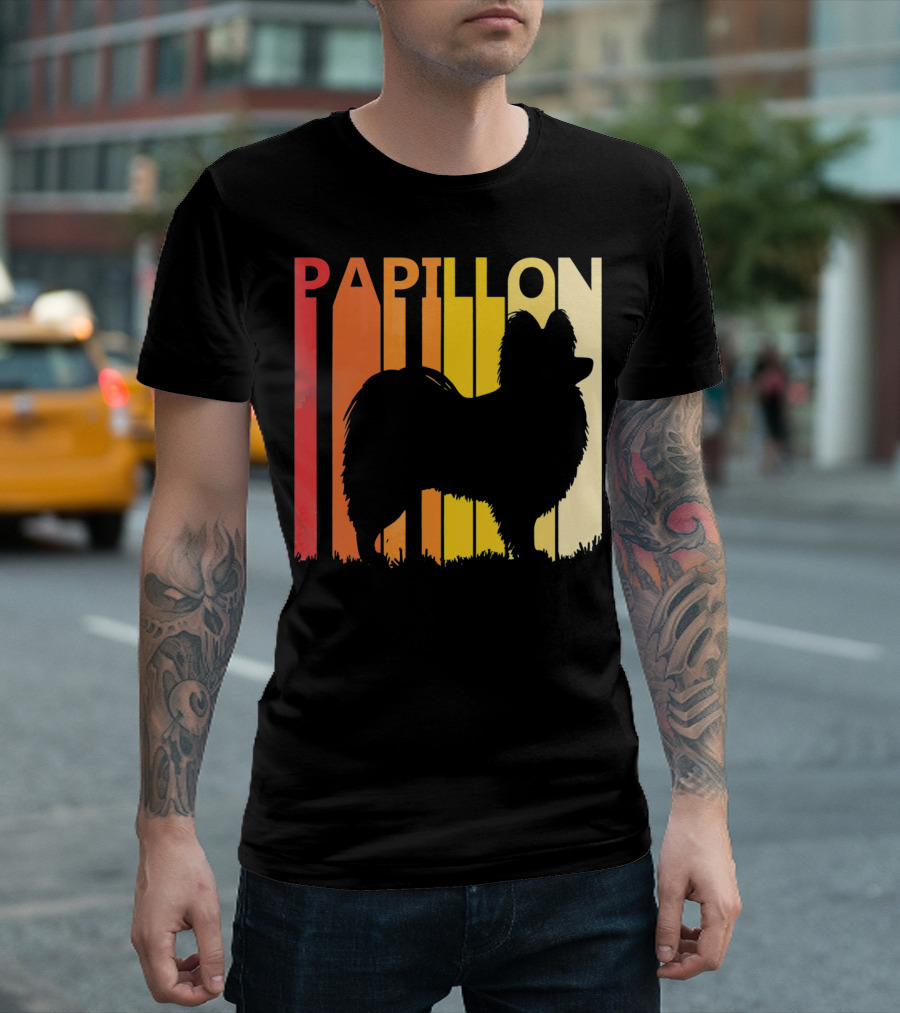 Papillon Retro Sunset T-Shirt