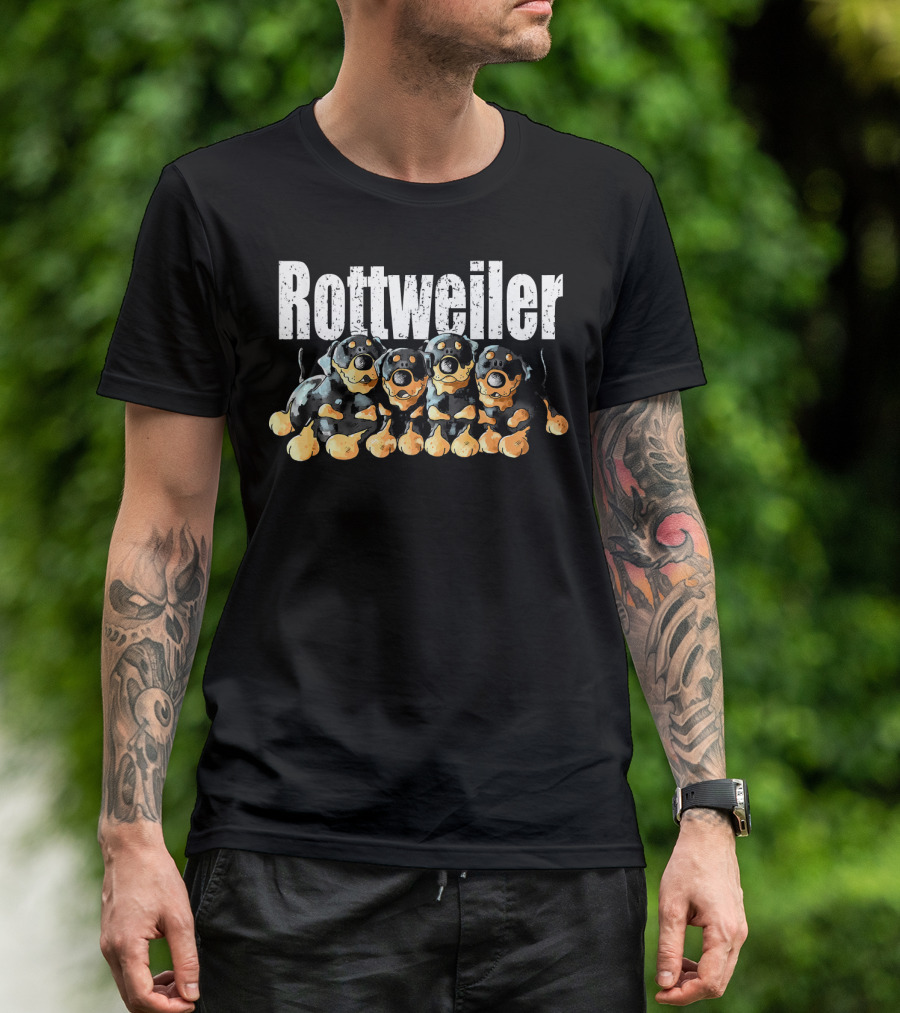 Rottweiler Puppies I Rottweiler Rottie Do T-Shirt
