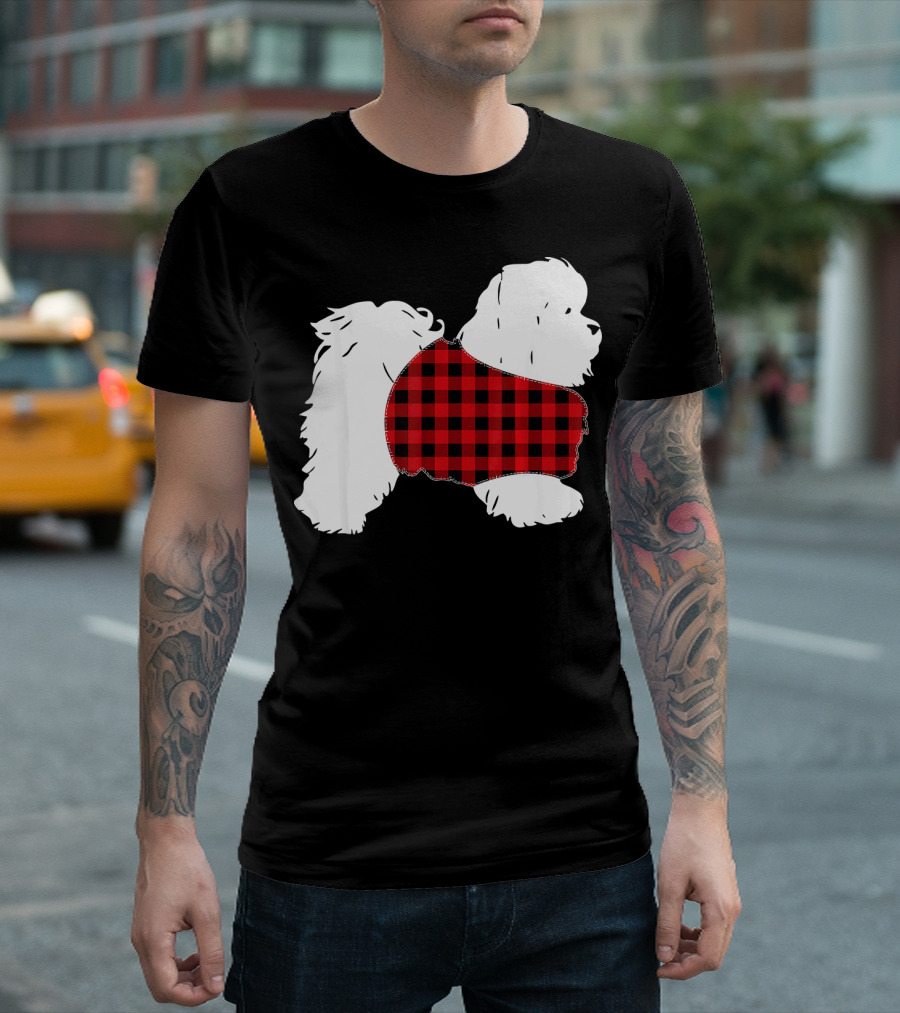 SHIH TZU Lover Dog Plaid T-Shirt