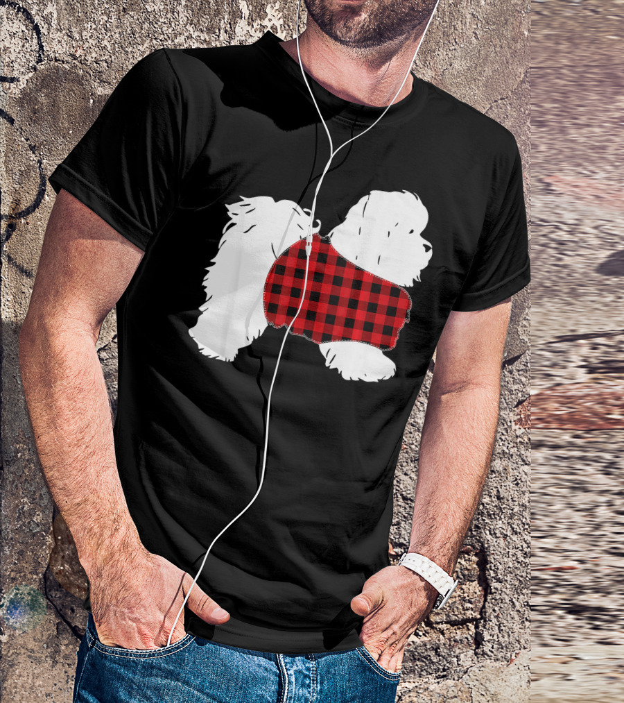 SHIH TZU Lover Dog Plaid T-Shirt