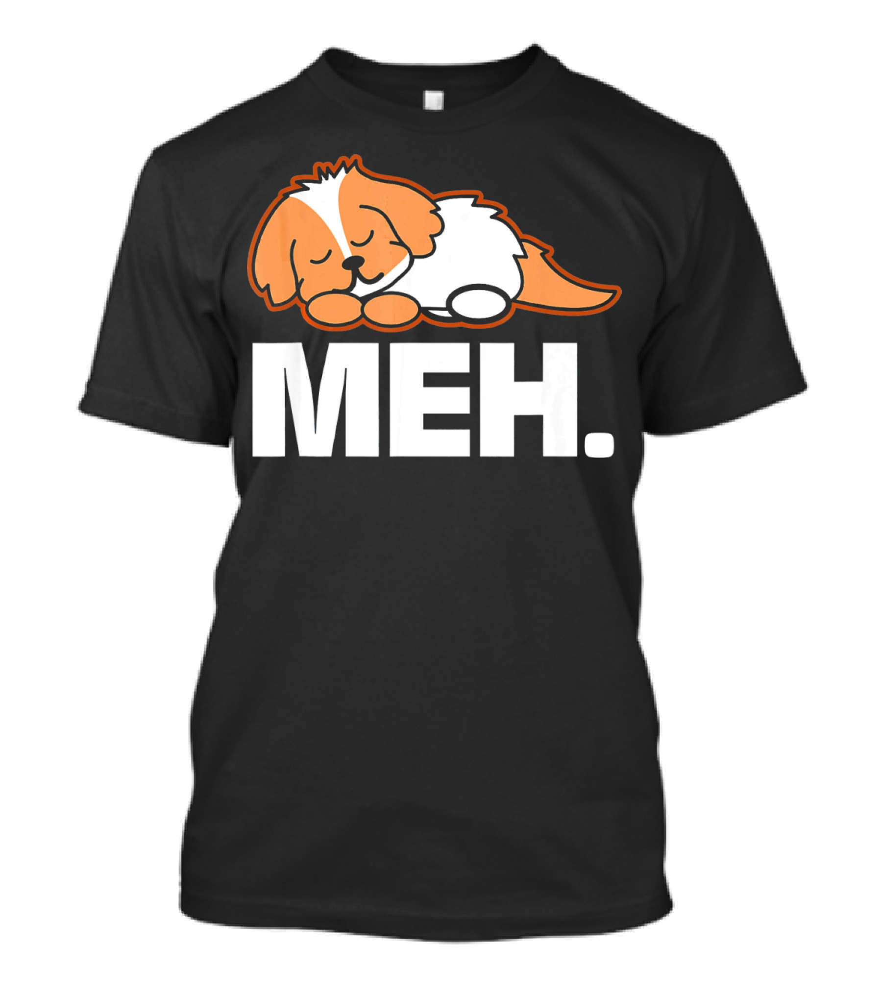 Shih Tzu Dog Meh Animal Pet Owner Meme T-Shirt