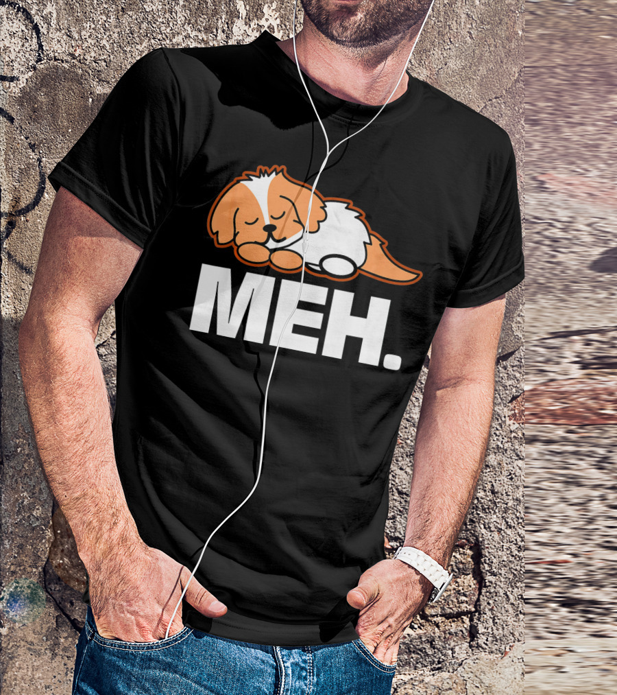 Shih Tzu Dog Meh Animal Pet Owner Meme T-Shirt