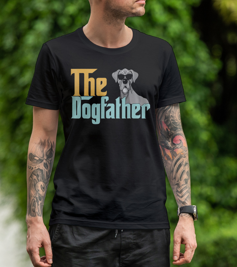 The Dogfather Great Dane Mafia T-Shirt