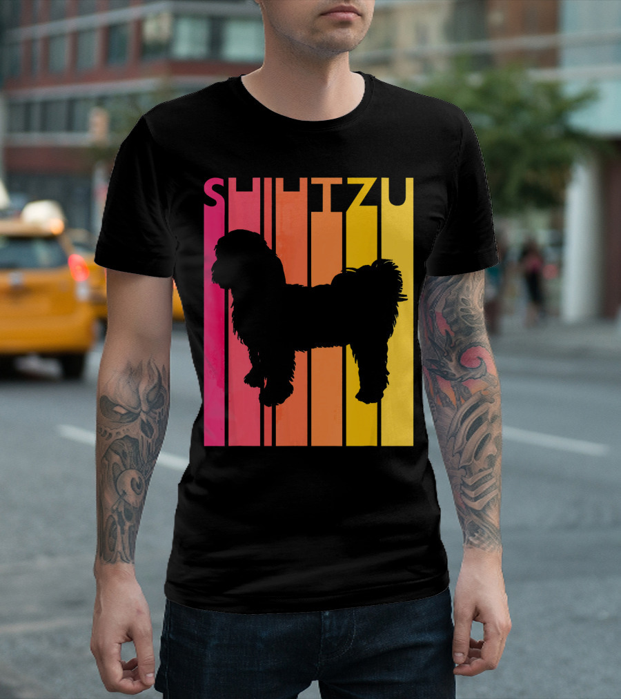 Shih Tzu Vintage Dog T-Shirt