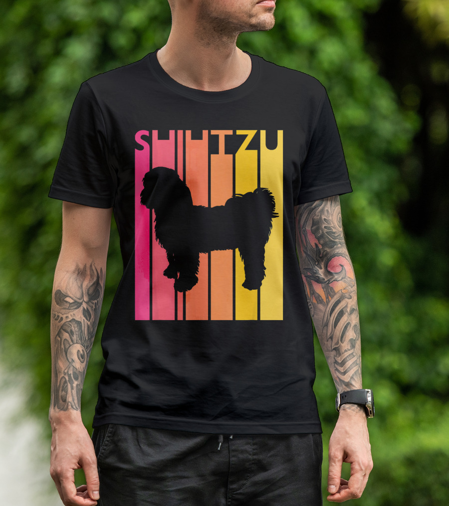 Shih Tzu Vintage Dog T-Shirt