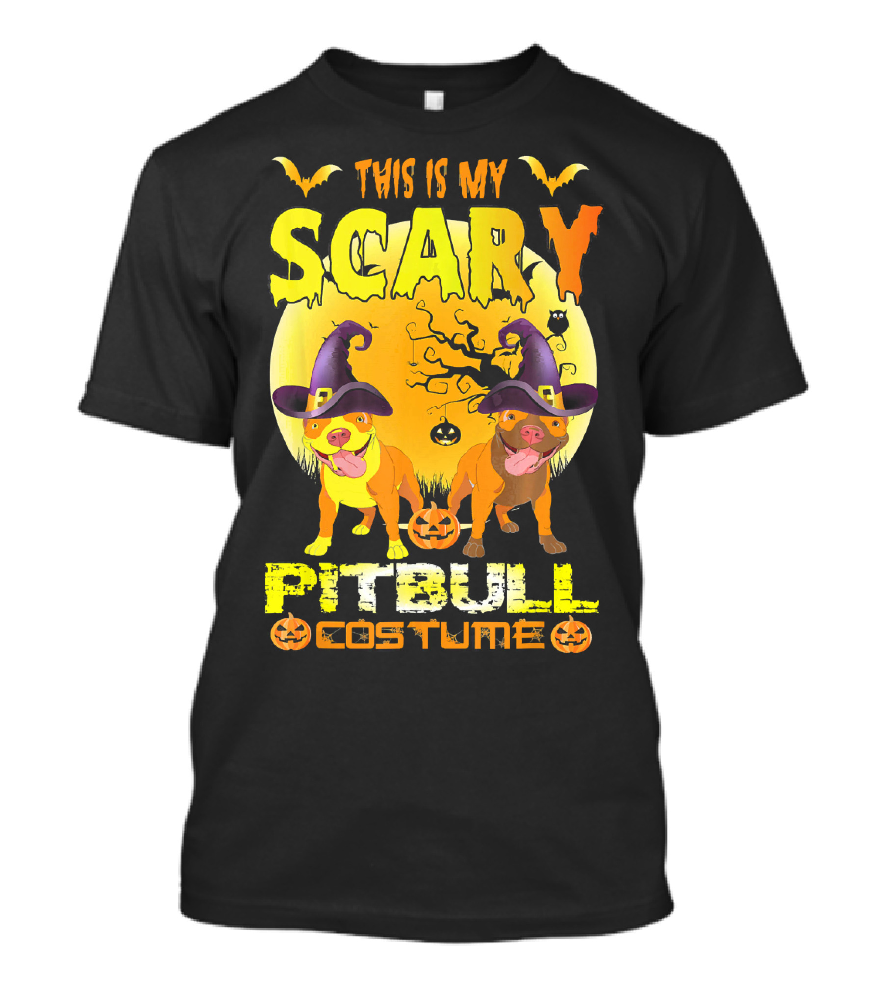This Is My Scary Pitbull Costume T-Shirt