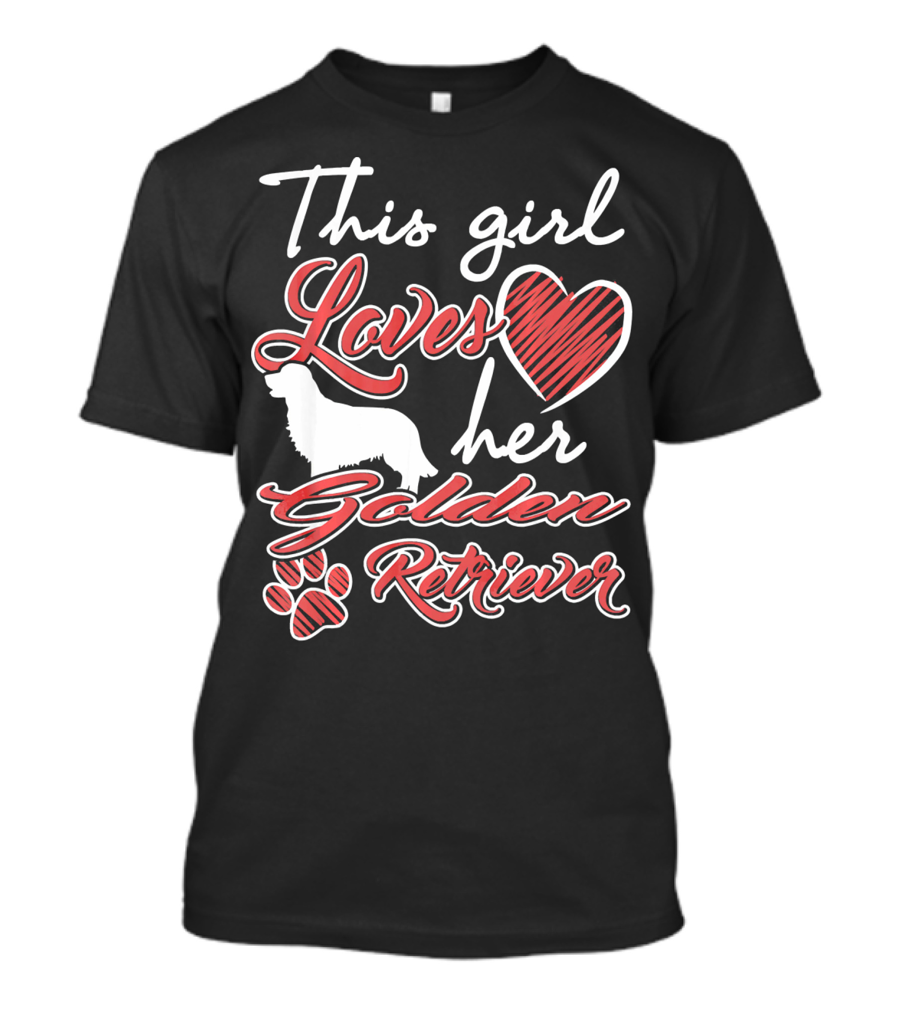 This Girl Loves Her Golden Retriever T-Shirt