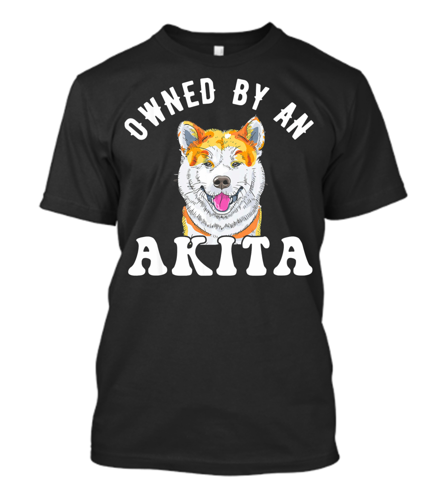 Owned By An Akita Akita Dog Love T-Shirt