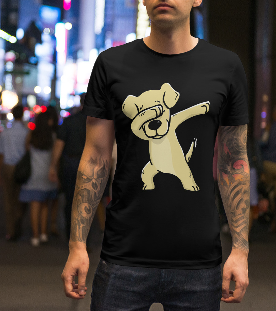 Labrador Dabbing Labrador Lover Iconic Dab Pose T-Shirt