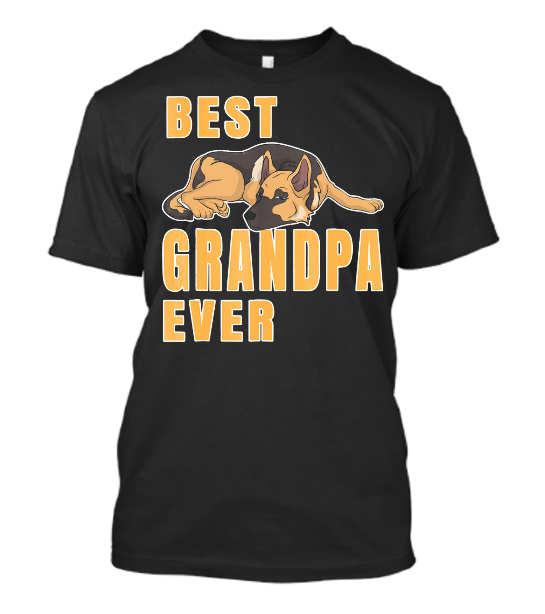 Best German Shepherd Grandpa Ever T-Shirt
