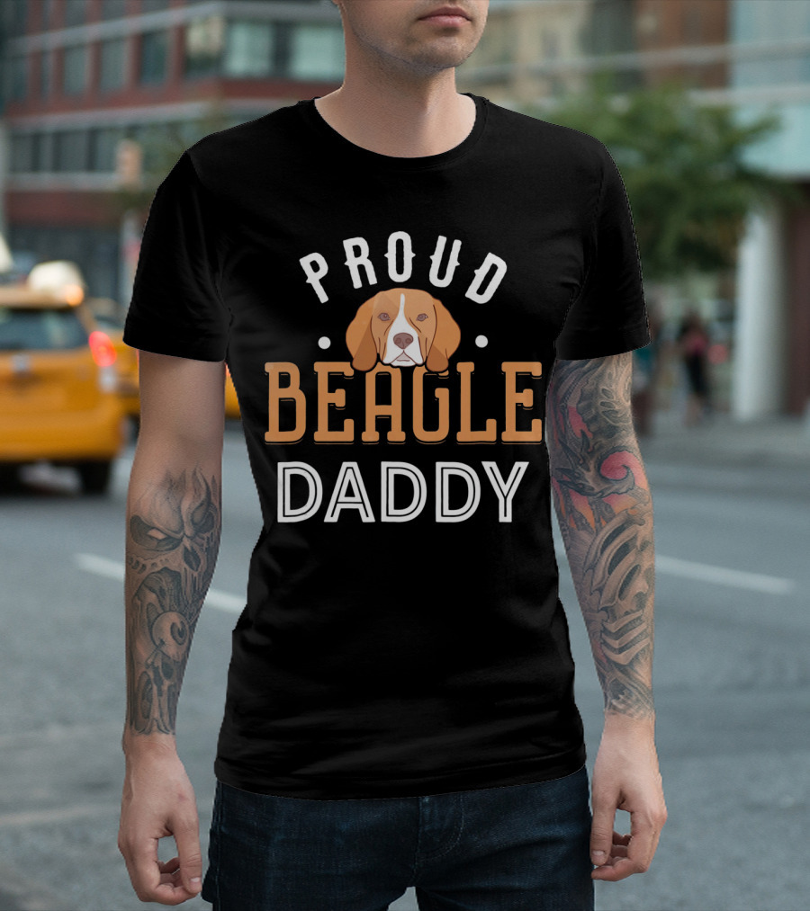 PROUD BEAGLE DADDY T-Shirt