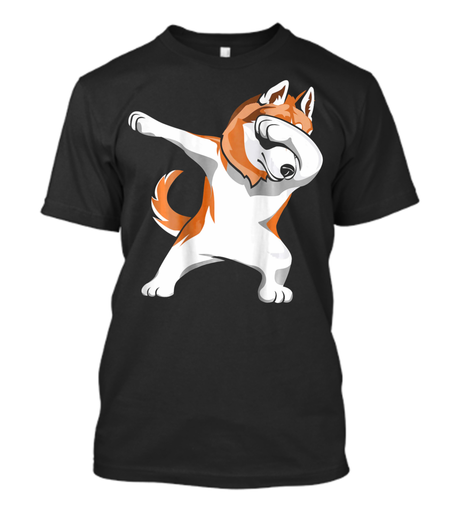 Dabbing Husky Dog Pups T-Shirt