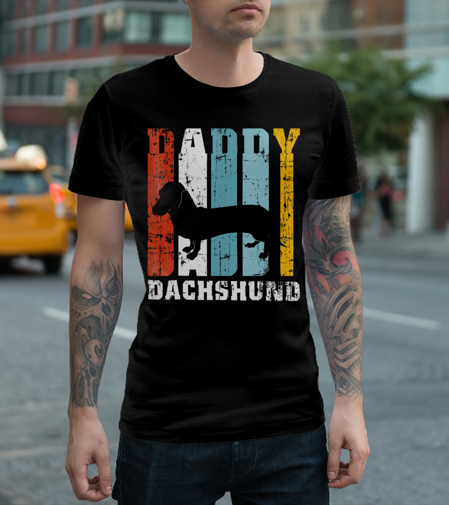 DACHSHUND DADDY VINTAGE T-Shirt