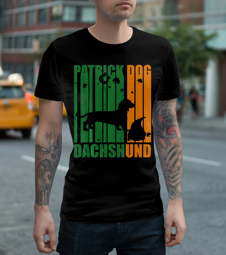 Patrick Dog Dachshund St. Patrick’s Day T-Shirt
