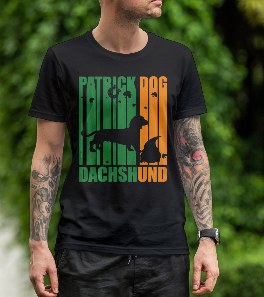 Patrick Dog Dachshund St. Patrick’s Day T-Shirt