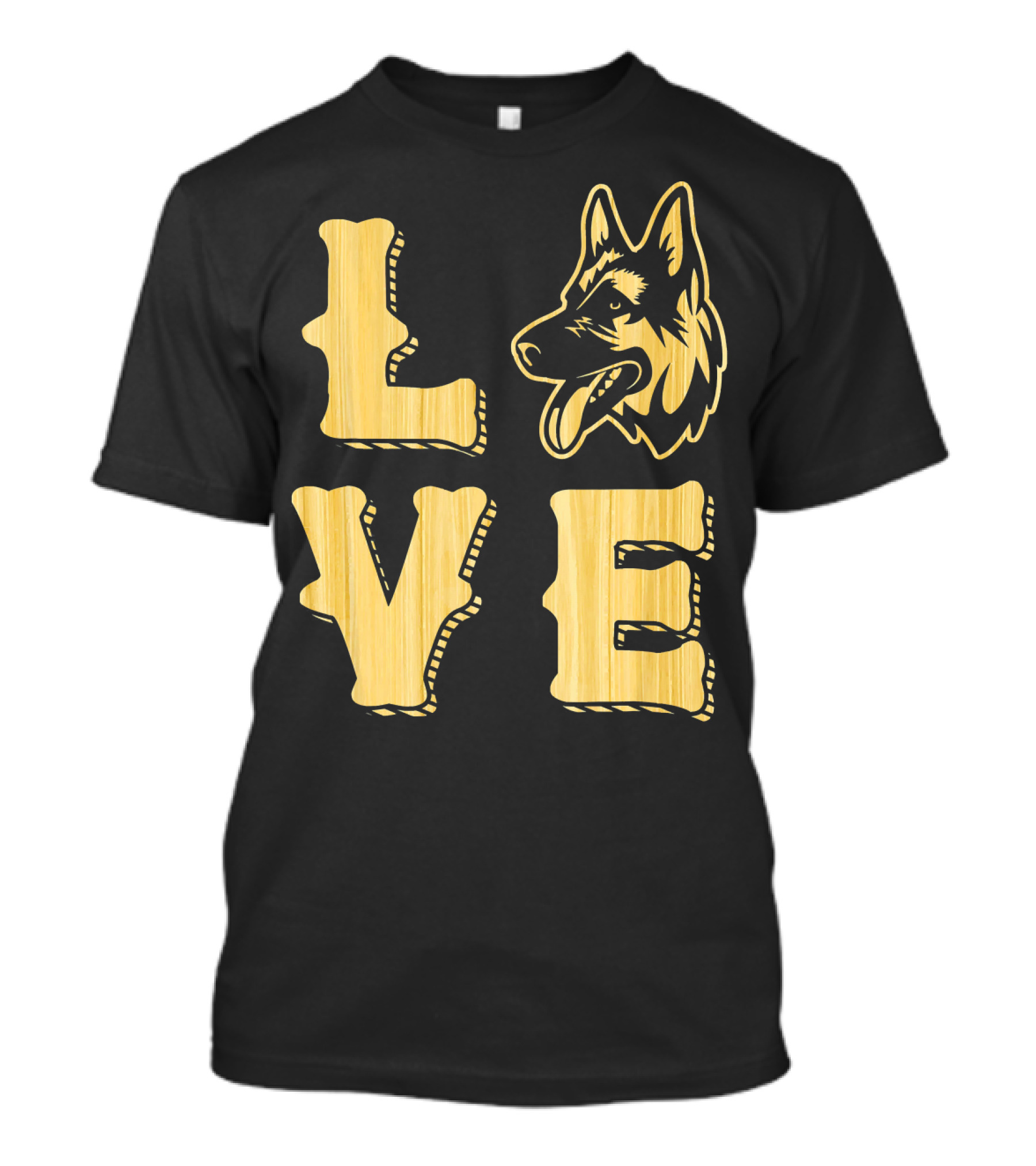 German Shepherd Love Cute Dog Lovers Woo T-Shirt