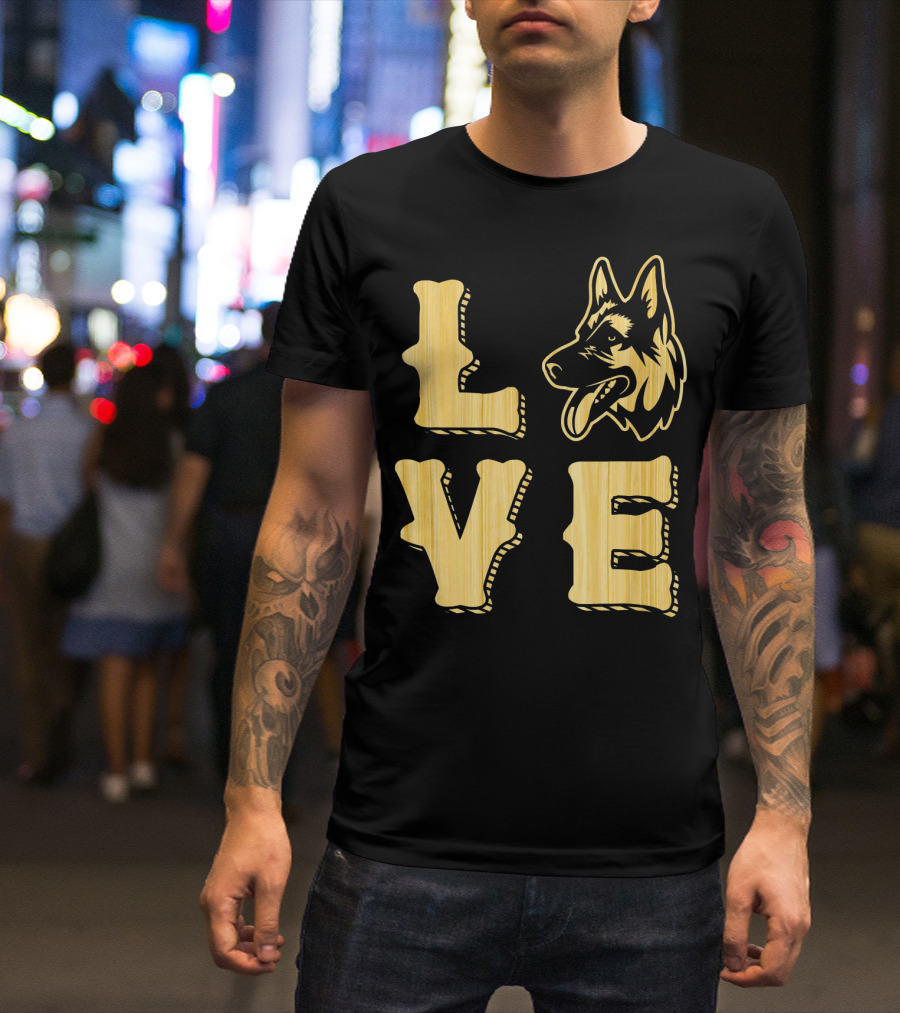 German Shepherd Love Cute Dog Lovers Woo T-Shirt