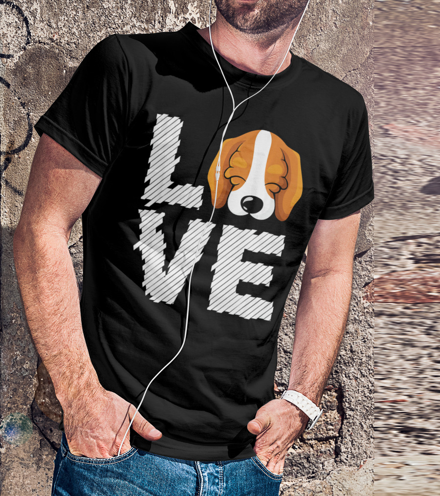 Love Beagle Dogs For Beagle Lovers T-Shirt