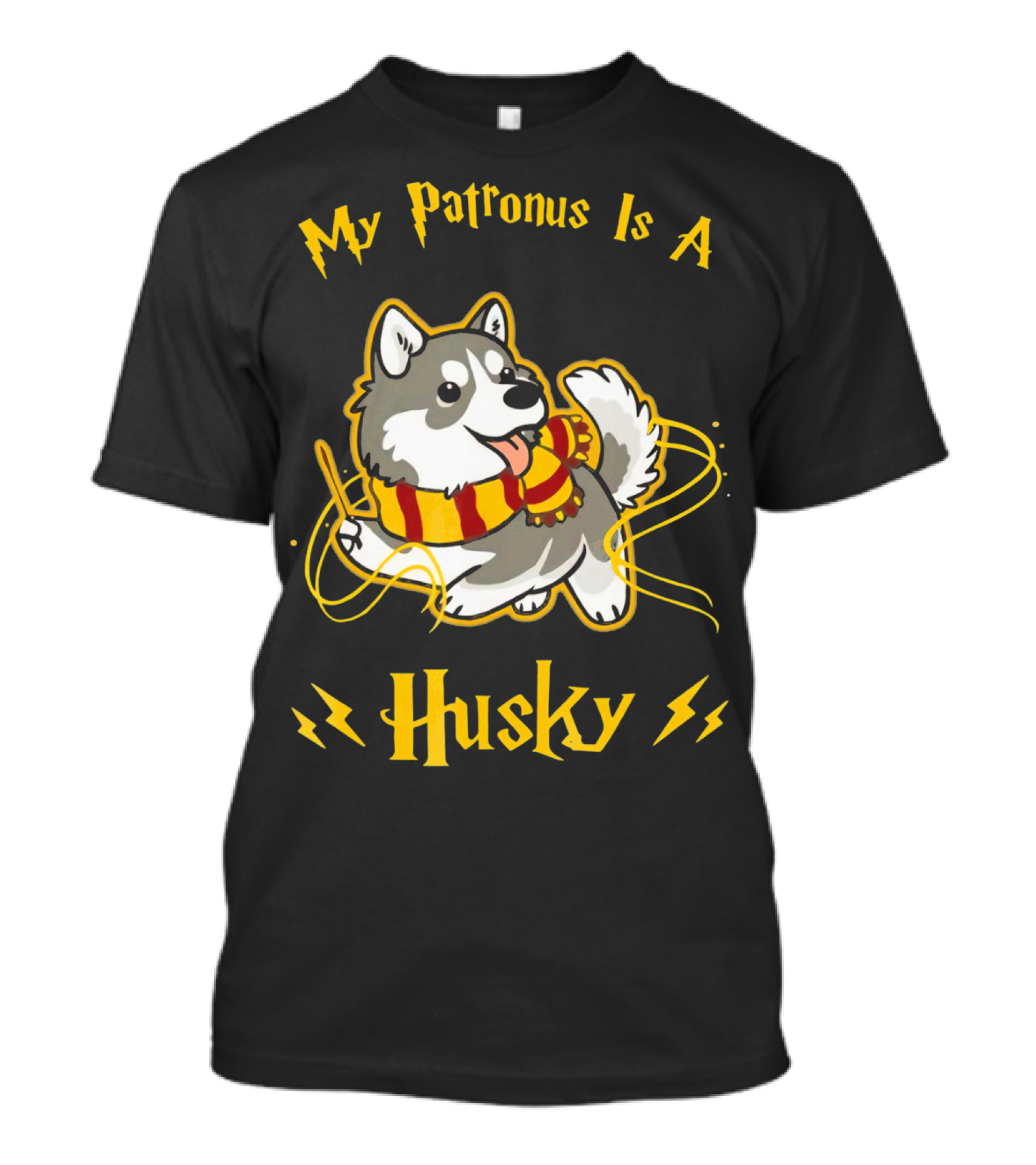 My Patronus Is A Husky Husky Dog T-Shirt