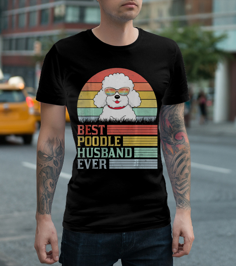 Best Poodle Husband Ever T-Shirt