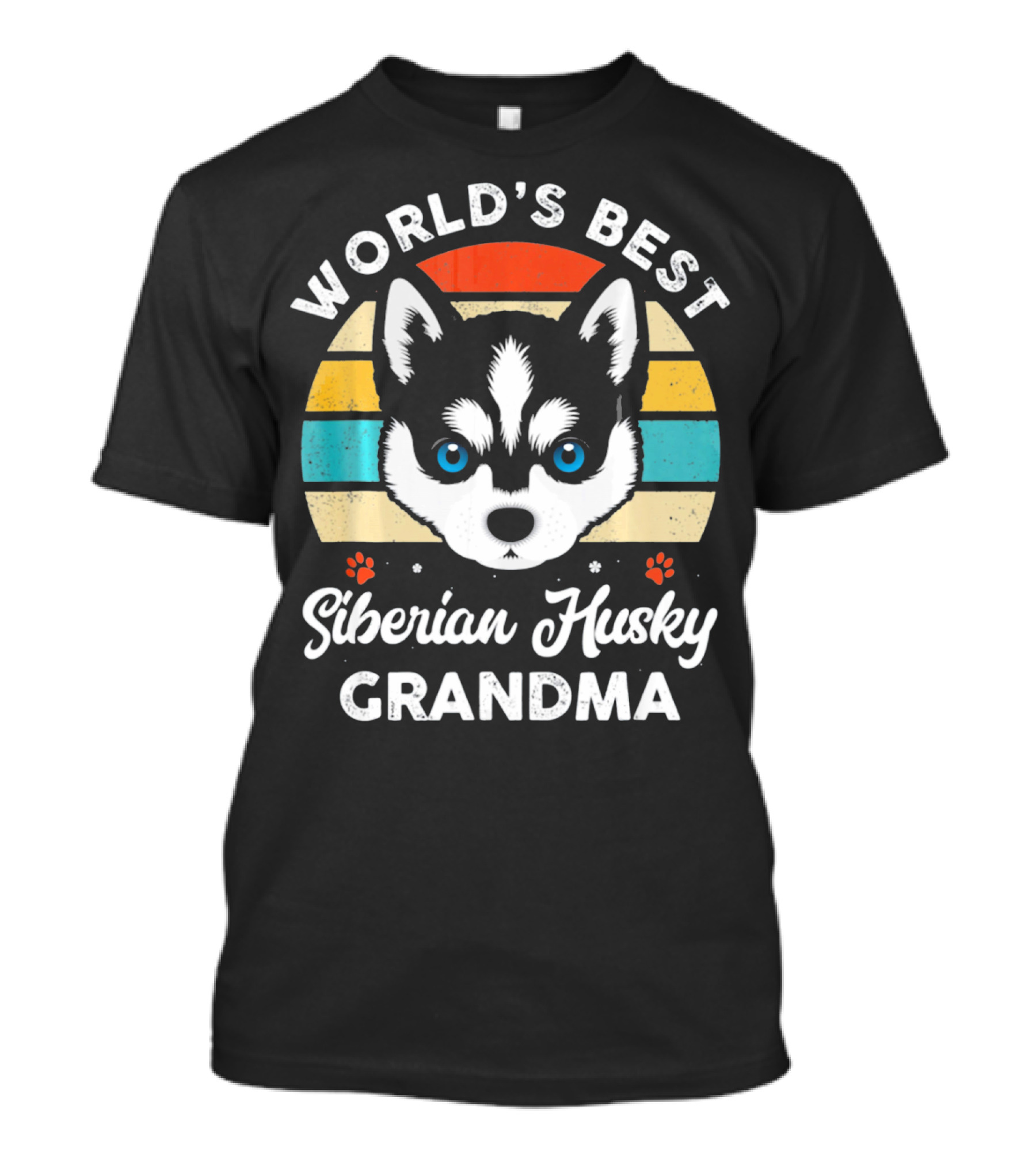 World's Best Siberian Husky Grandma T-Shirt