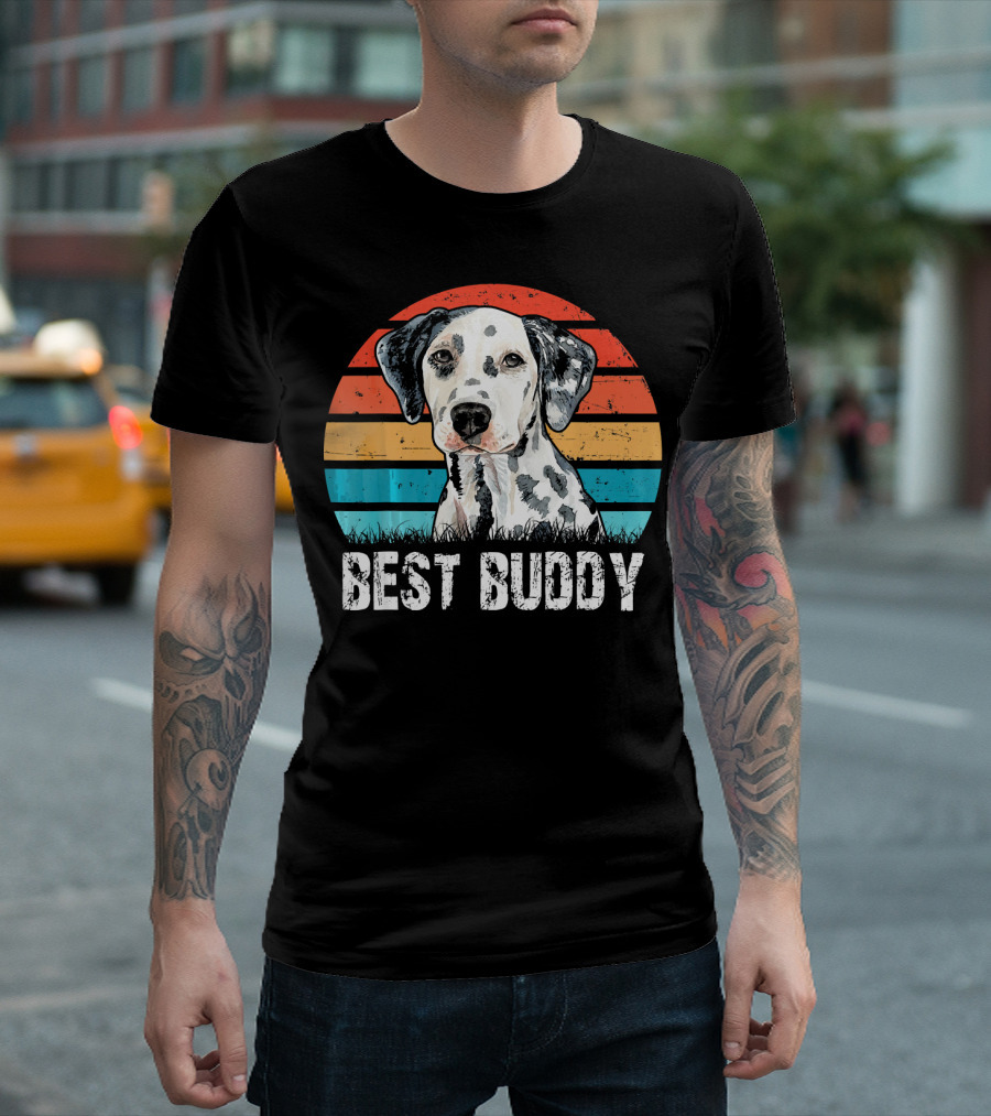Best Buddy Cute Dalmatian T-Shirt