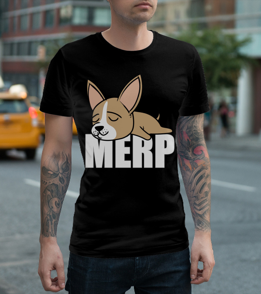 MERP Chihuahua Internet Dank Meme Long T-Shirt