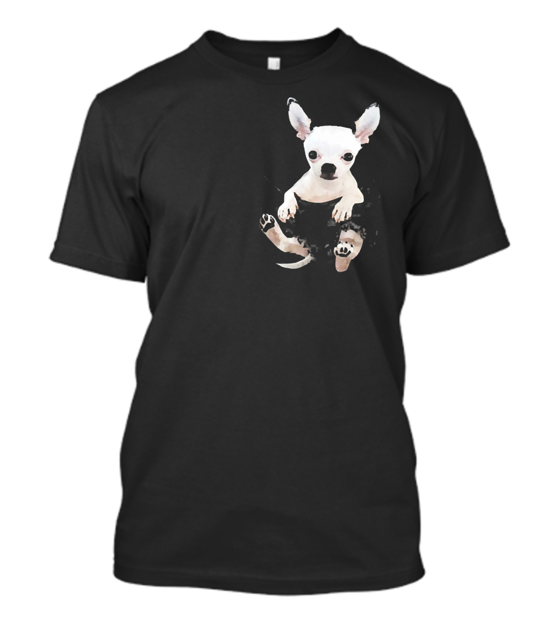 Chihuahua Pocket Chihuahua Lover Cute Dog T-Shirt