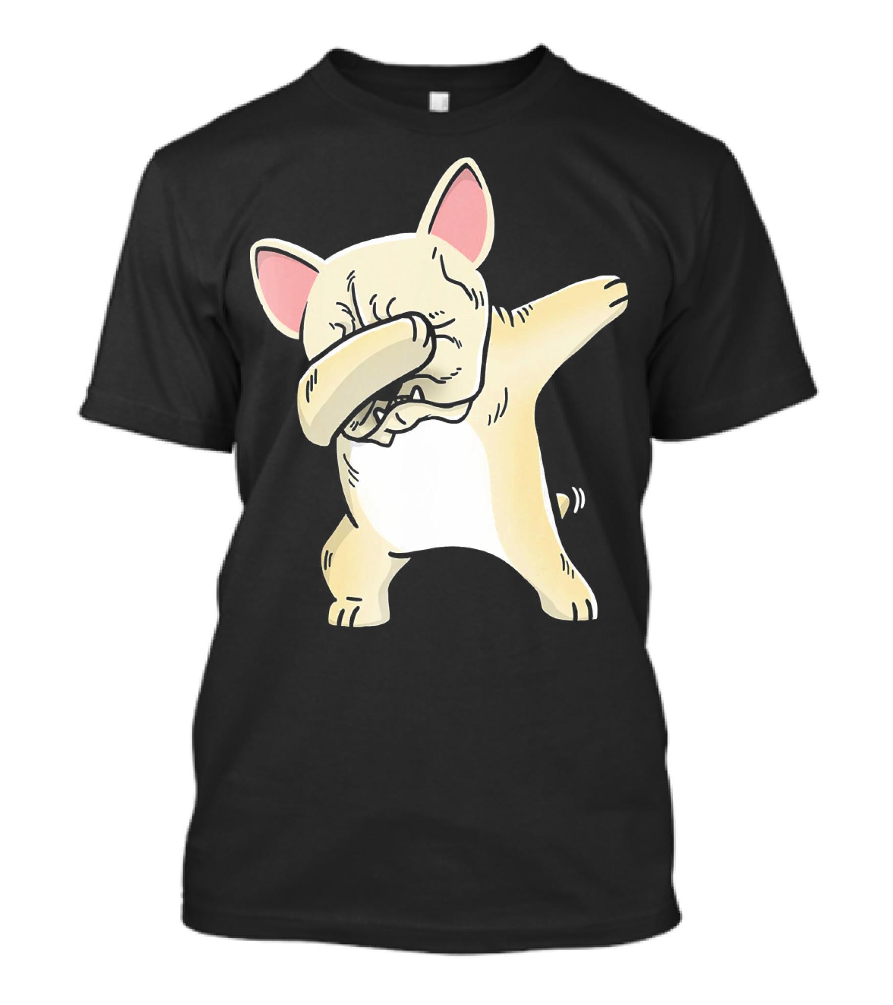 French Bulldog Dabbing Frenchie Dance Move T-Shirt