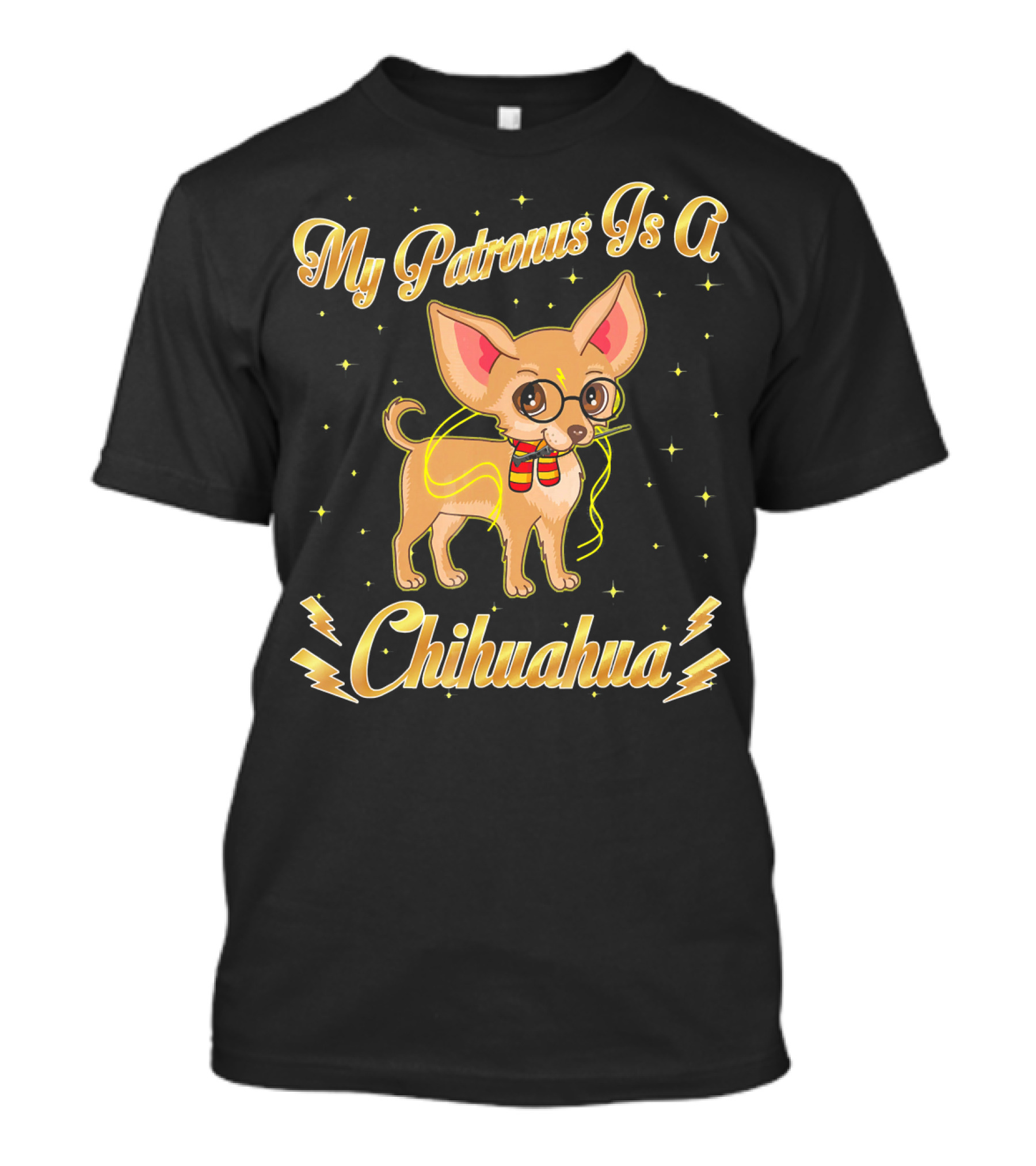 My Patronus Is A Chihuahua Harry Dog Pot T-Shirt