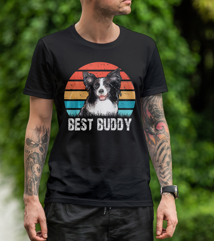 Best Buddy Border Collie T-Shirt