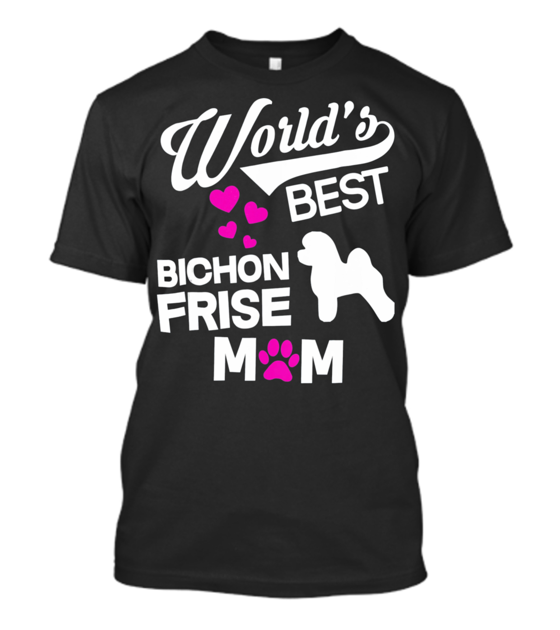 World's Best Bichon Frise Mom T-Shirt