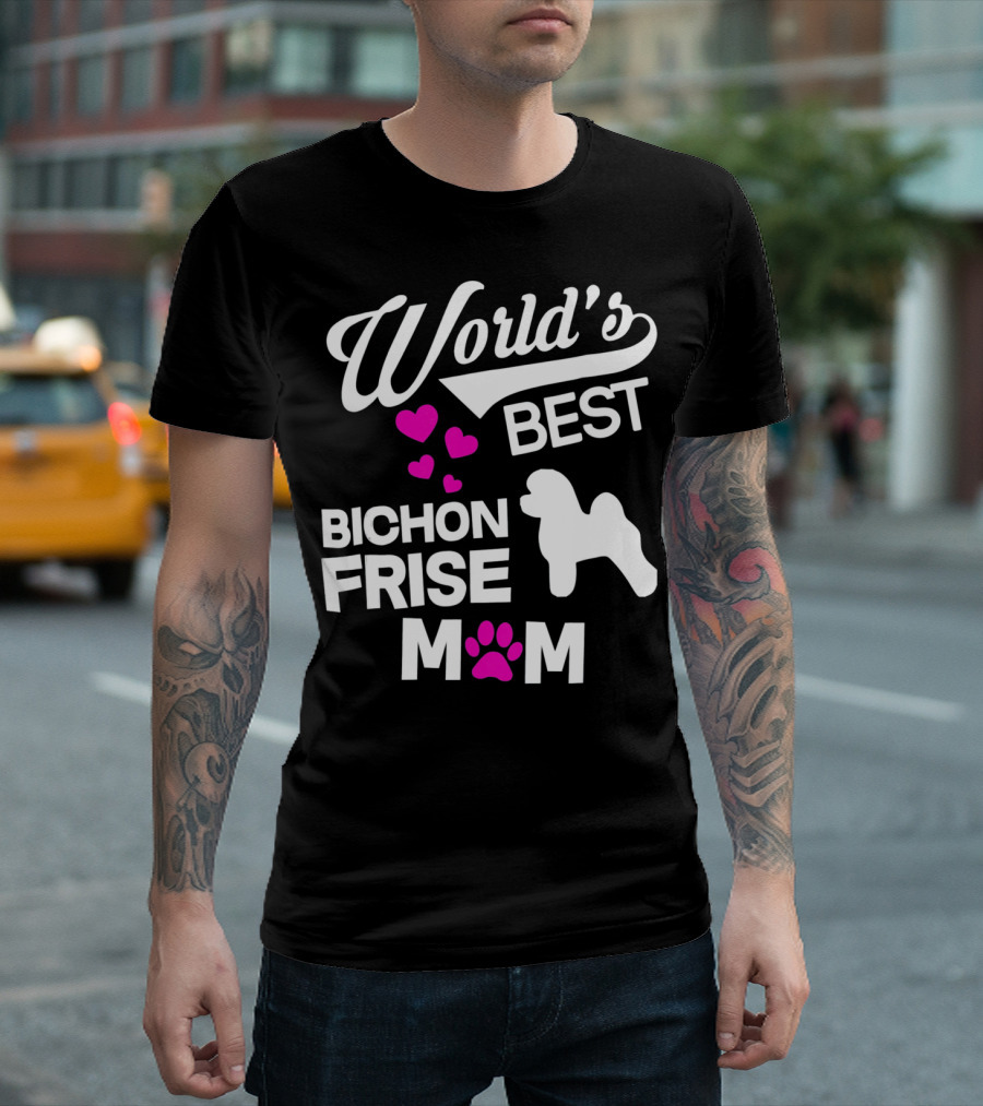 World's Best Bichon Frise Mom T-Shirt