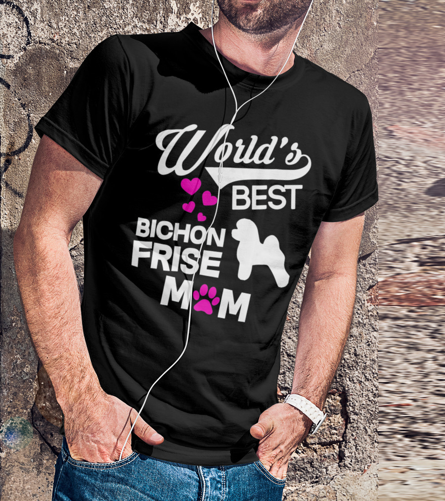 World's Best Bichon Frise Mom T-Shirt