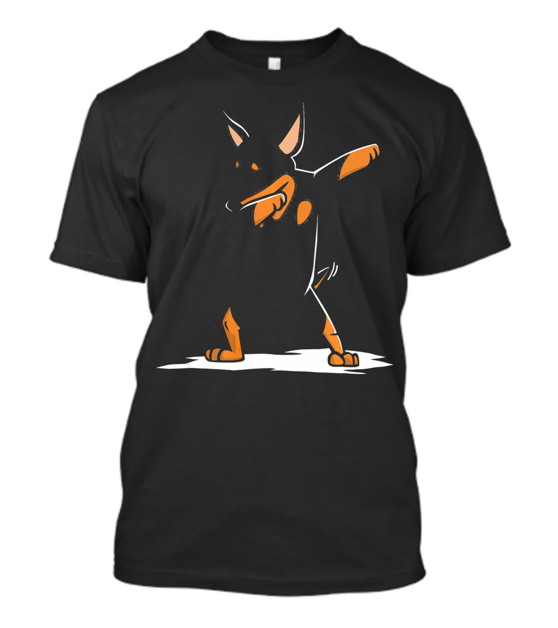 Dabbing Miniature Pinscher Min Dog Dance Pose T-Shirt