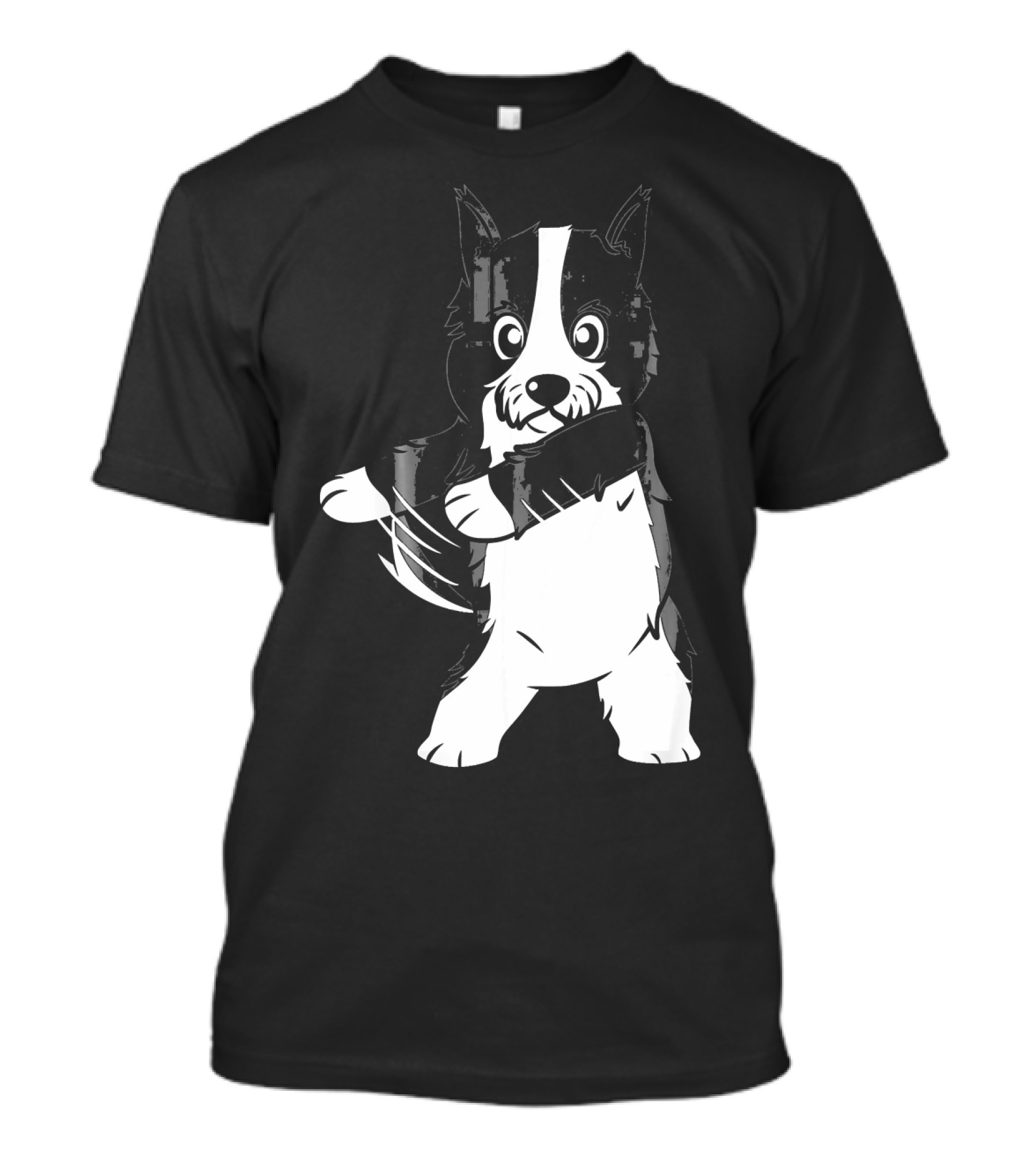 Border Collie Floss Dance Moves Inspiration Flossing T-Shirt